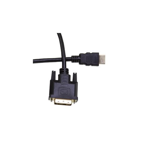 Cable Wholesale HDMI to DVI Cable, HDMI Male to DVI Male, 6 foot 10V3-21506